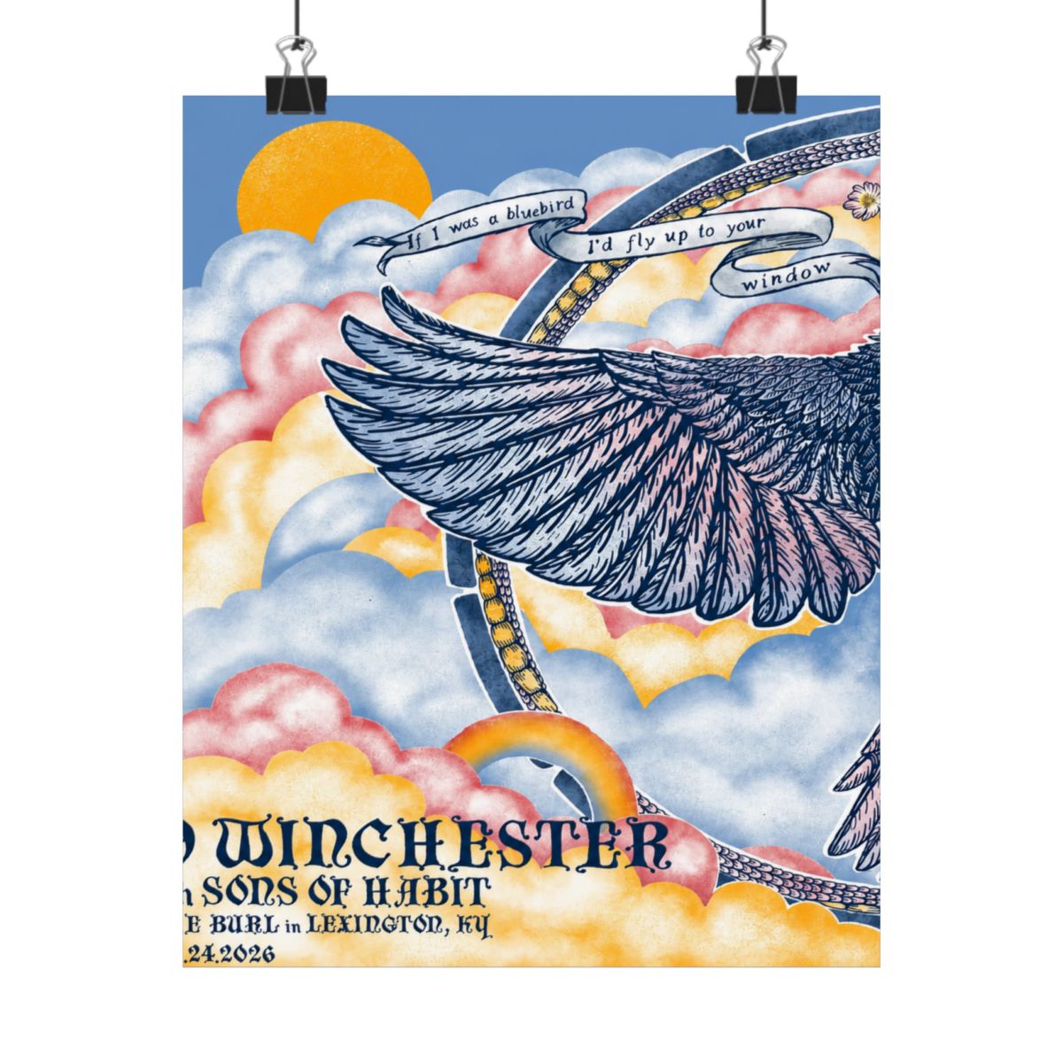 4.24.26 Lexington, KY Poster - Signed | 49 Winchester - alternate angle 3, merchandise