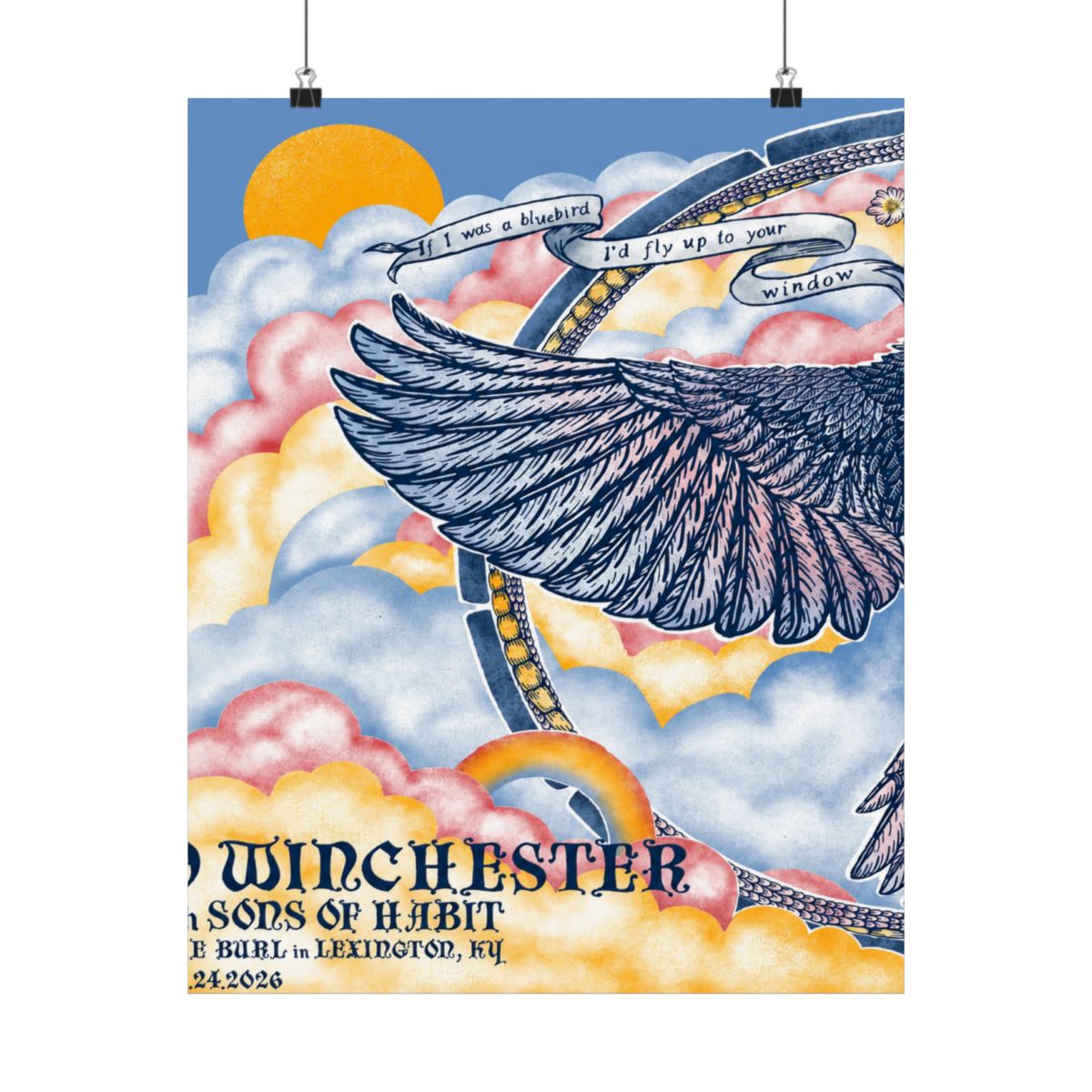 4.24.26 Lexington, KY Poster - Signed | 49 Winchester - alternate angle 1, merchandise