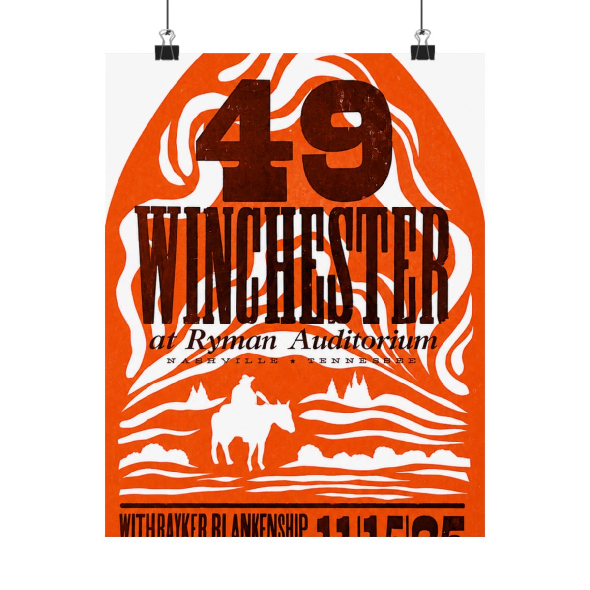 11.15.25 Ryman Hatch Print | 49 Winchester - alternate angle 5, merchandise