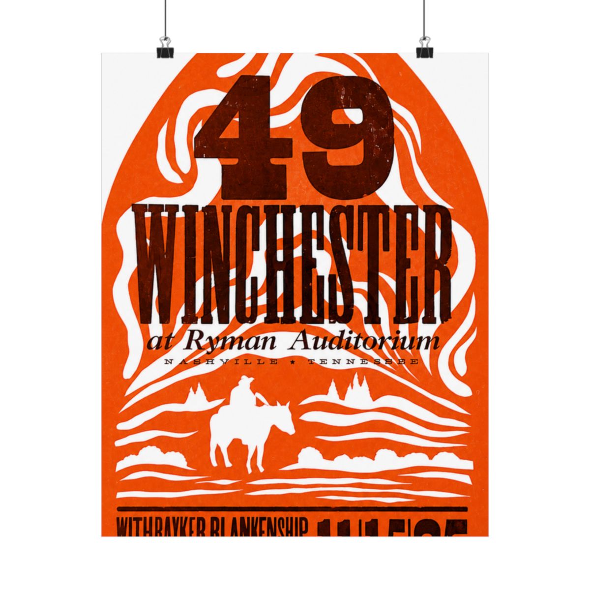 11.15.25 Ryman Hatch Print | 49 Winchester - alternate angle 3, merchandise