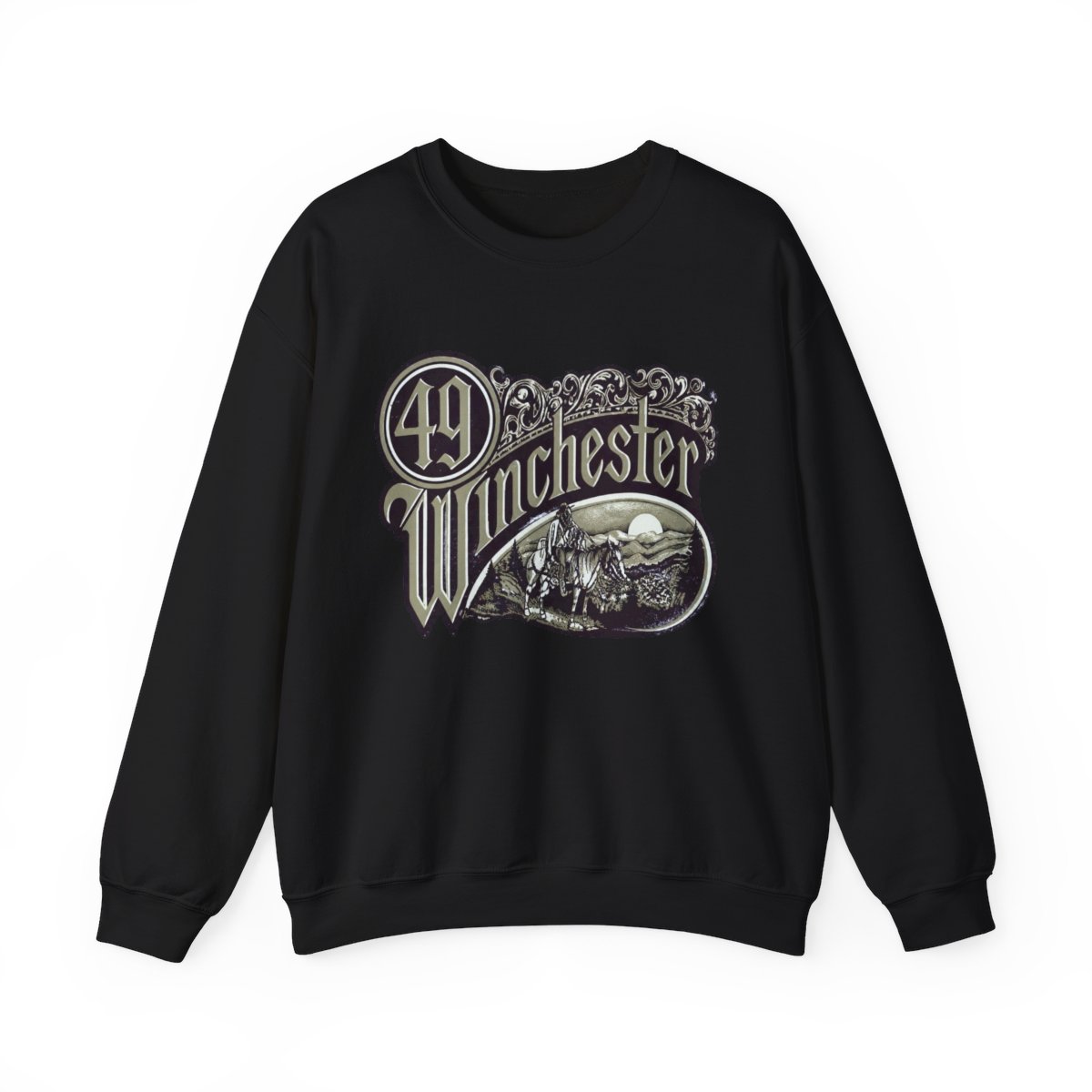 Leavin This Holler Crewneck Sweatshirt | 49 Winchester - alternate angle 3, merchandise