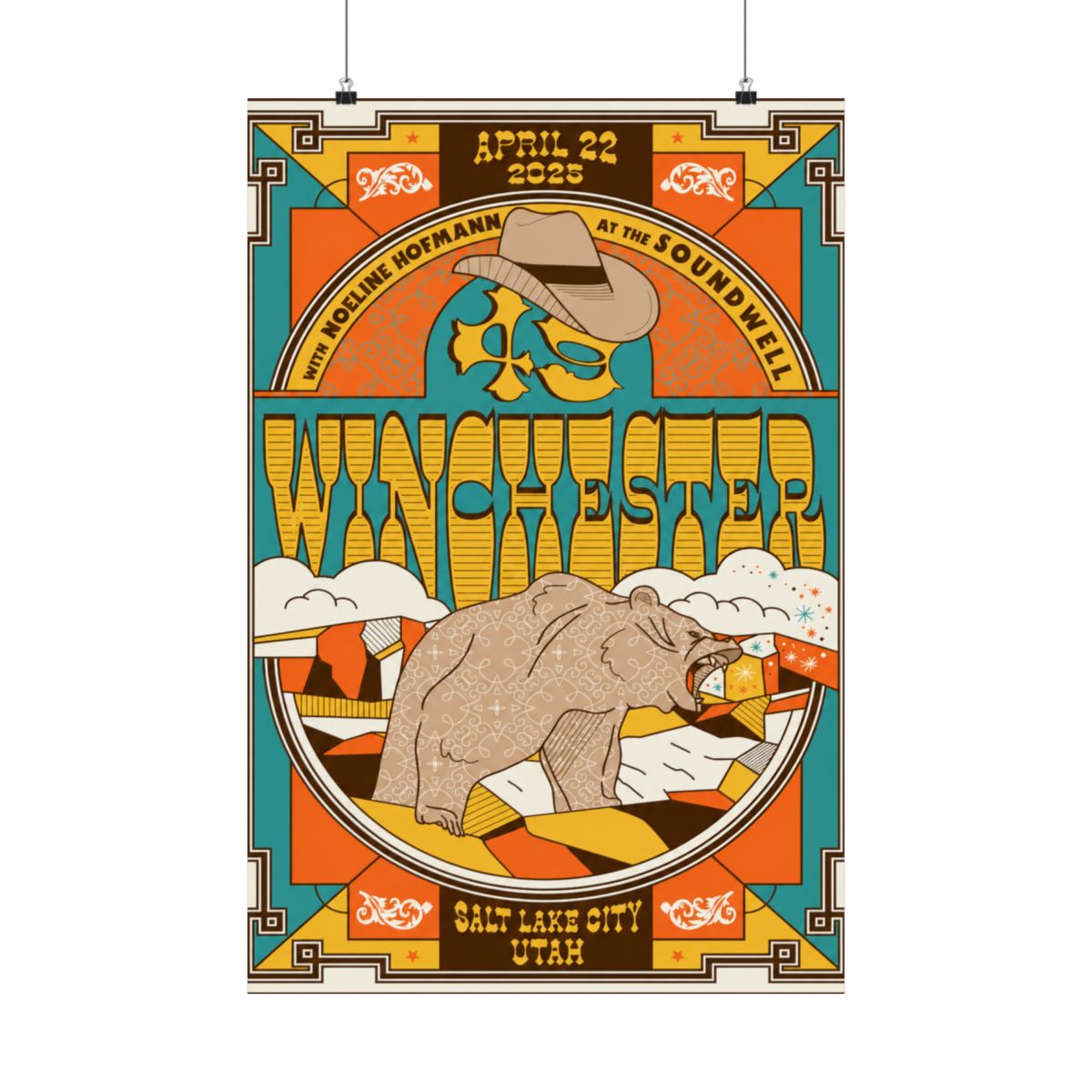 4.22.25 Soundwell Poster - Signed | 49 Winchester