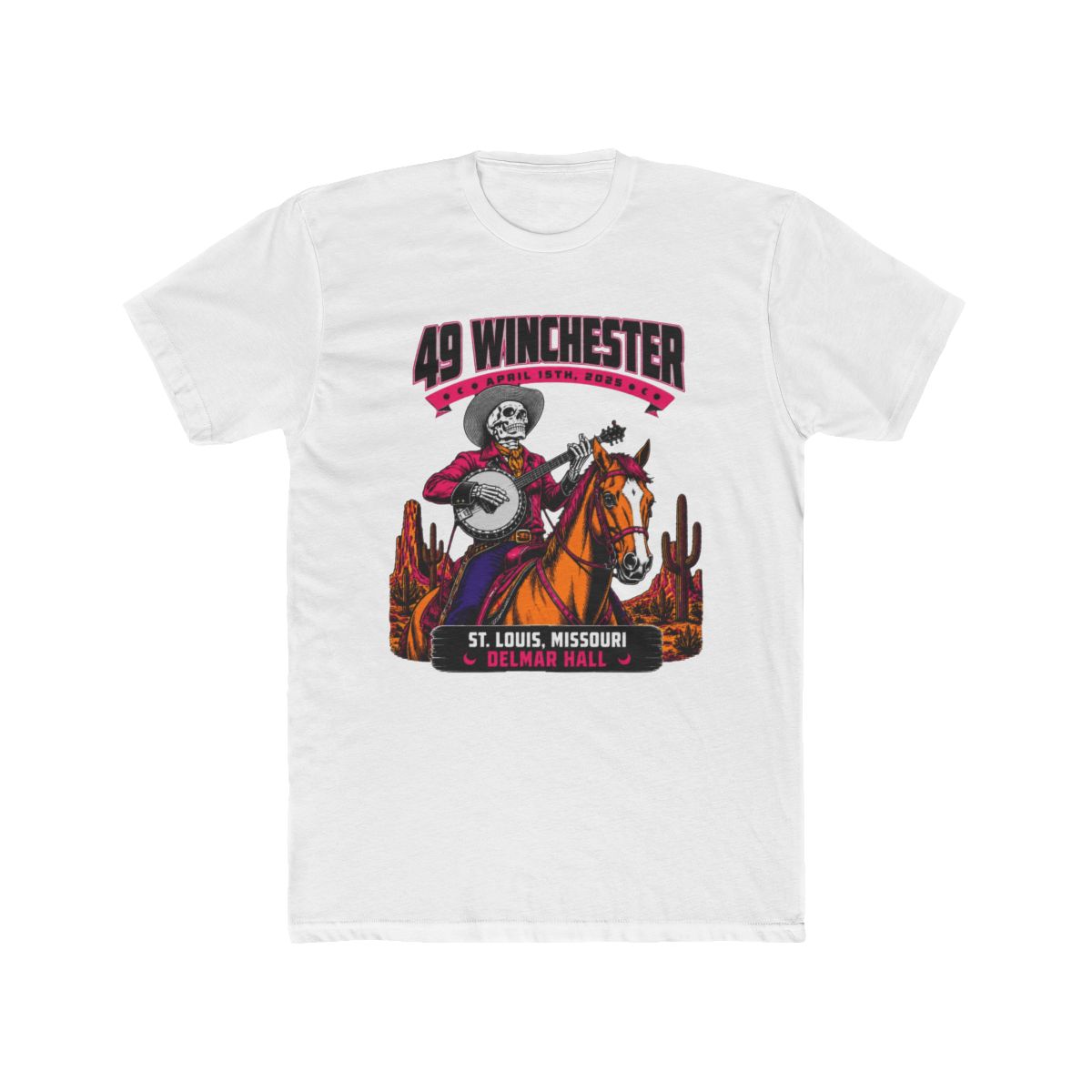 4.15.25 Delmar Hall - Signed | 49 Winchester - Official T-Shirts merchandise