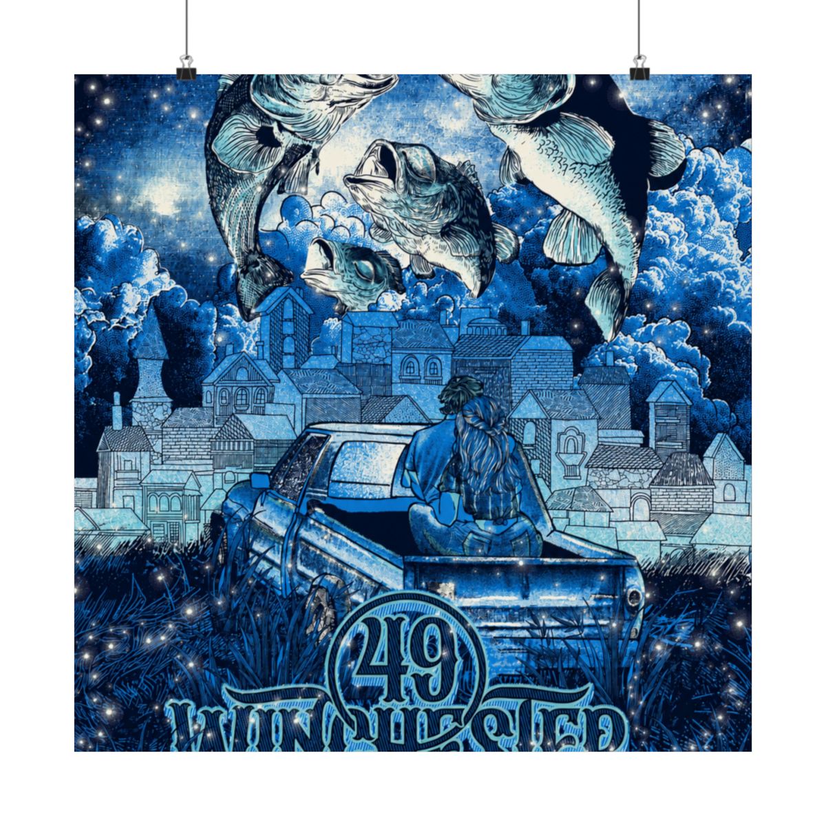 6.2.26 Wilmington, NC Poster - Signed | 49 Winchester - alternate angle 3, merchandise