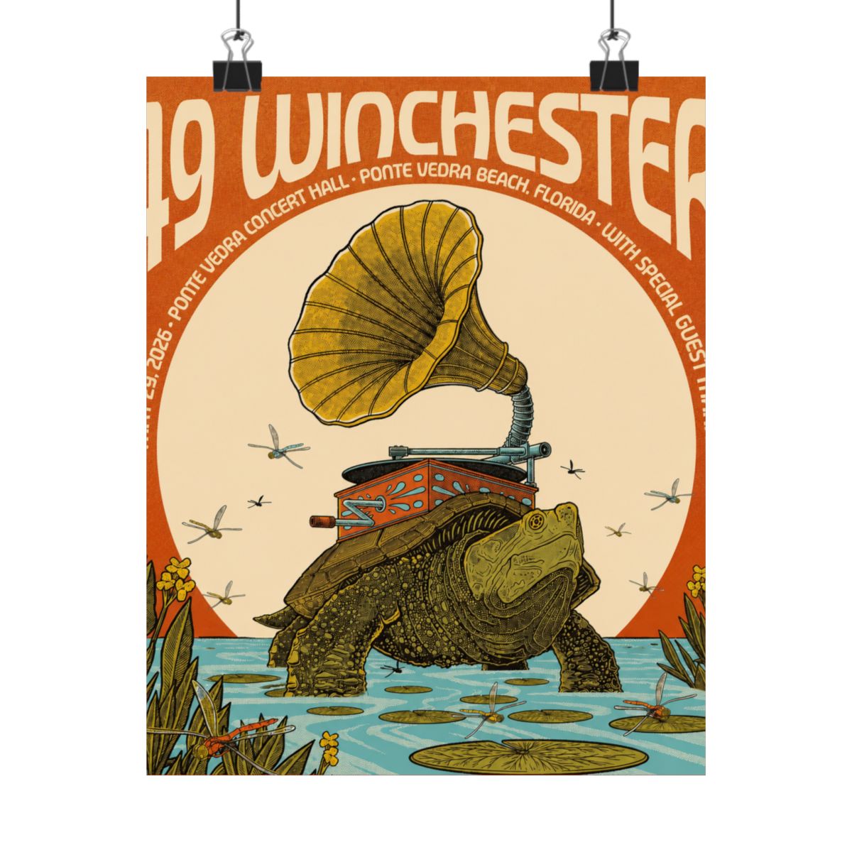 5.29.26 Ponte Vedra Beach, FL Poster - Signed | 49 Winchester - alternate angle 3, merchandise