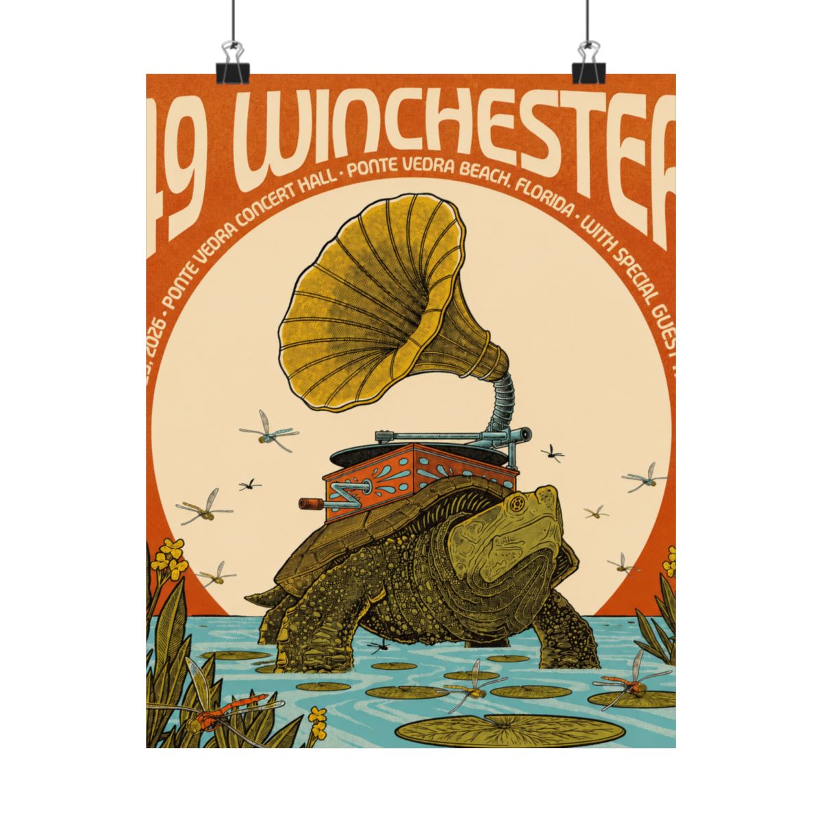 5.29.26 Ponte Vedra Beach, FL Poster - Signed | 49 Winchester - alternate angle 2, merchandise