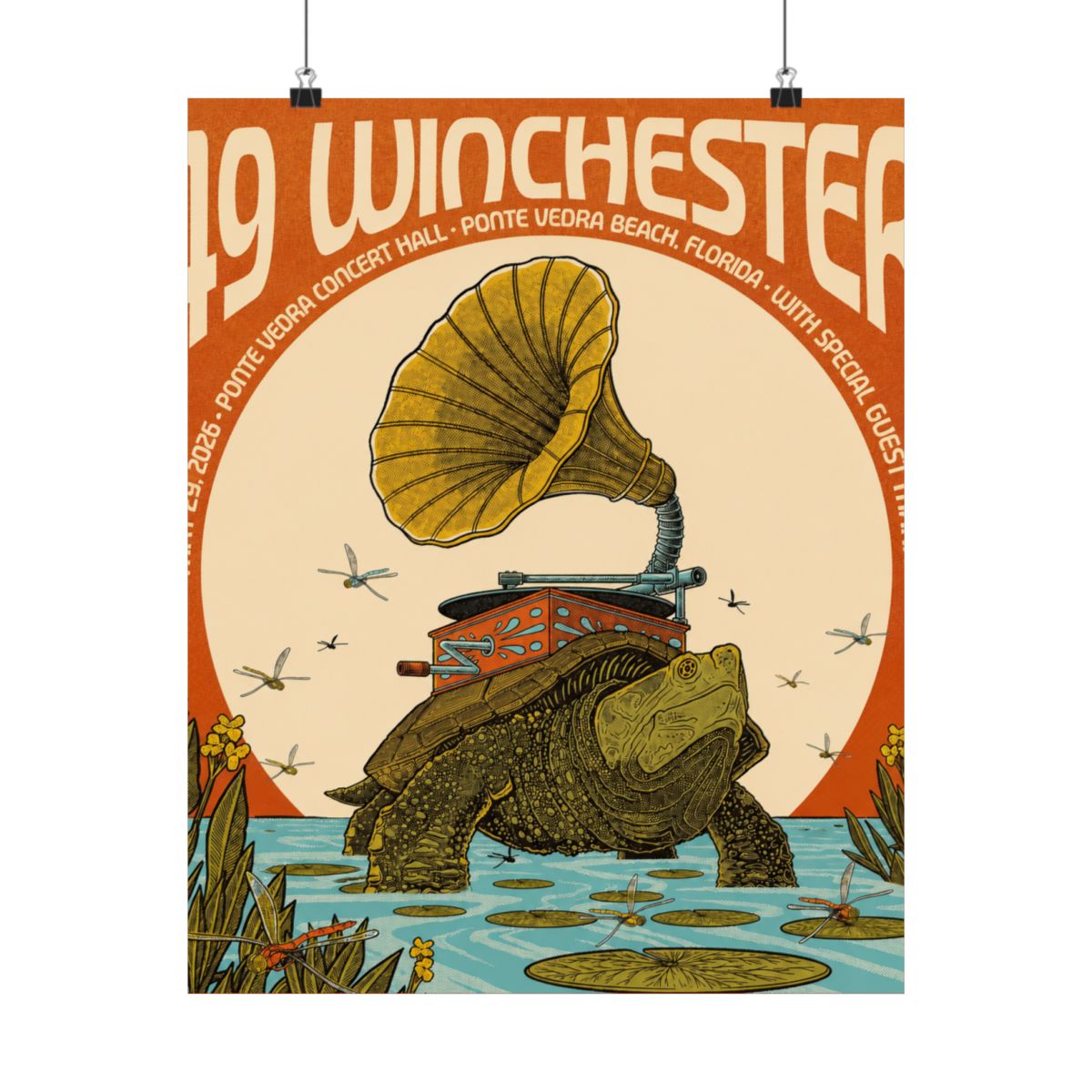 5.29.26 Ponte Vedra Beach, FL Poster - Signed | 49 Winchester - alternate angle 1, merchandise